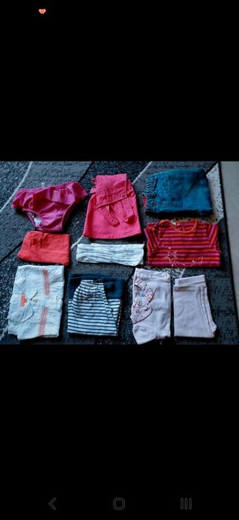 Lot fille printemps/été t. 18 mois (10 pièces)