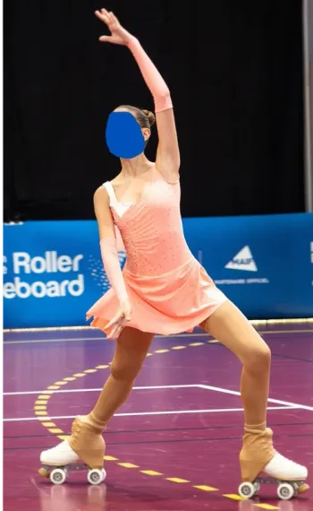 Robe patinage