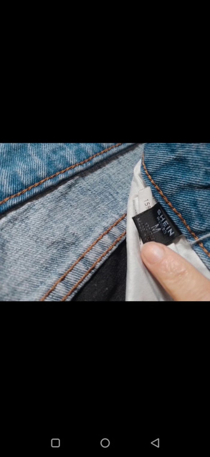 Jeans femme noir et bleu Shein - photo numéro 11