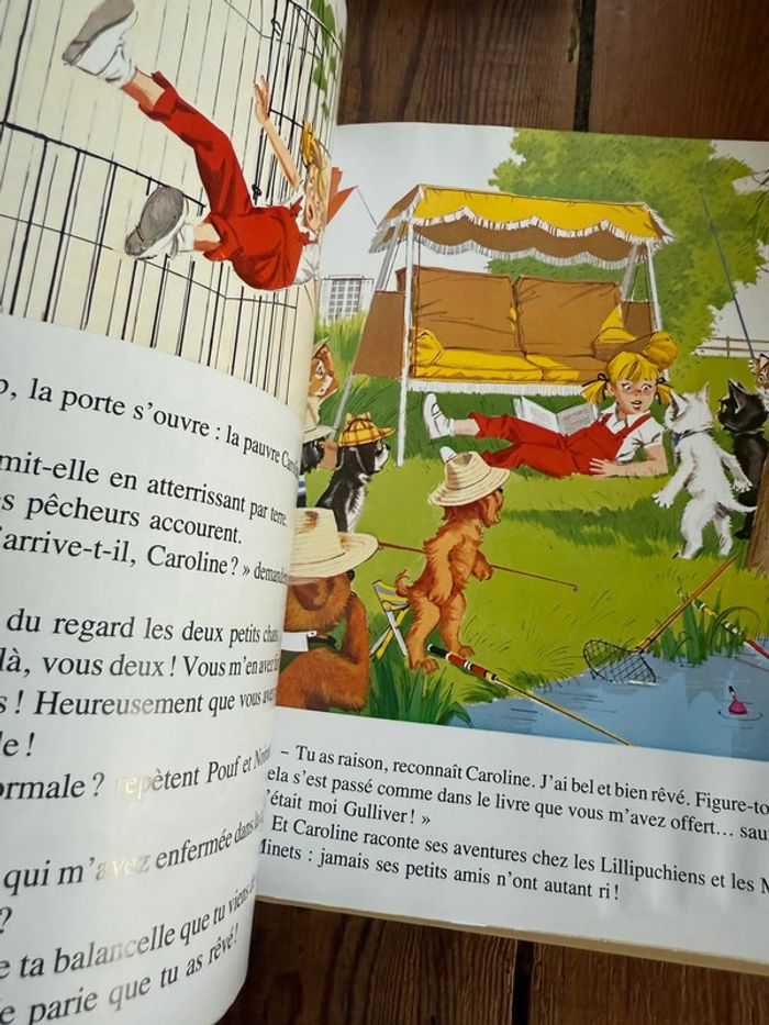 Recueil rare livre album Pierre Probst 3 histoires Caroline Lillipuchiens cirque apprenti magicien - photo numéro 11