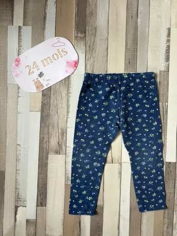 Legging fleuri Tex 24 mois – Très bon état, look frais & confortable