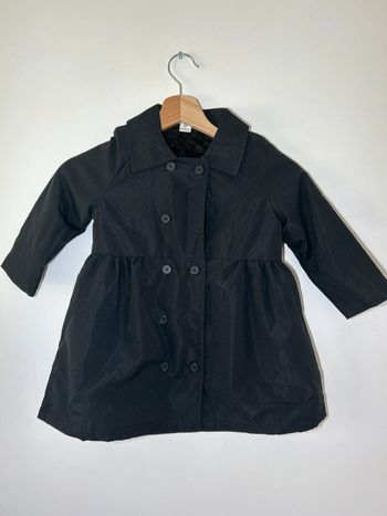 Manteau noir fille - Taille 4 ans