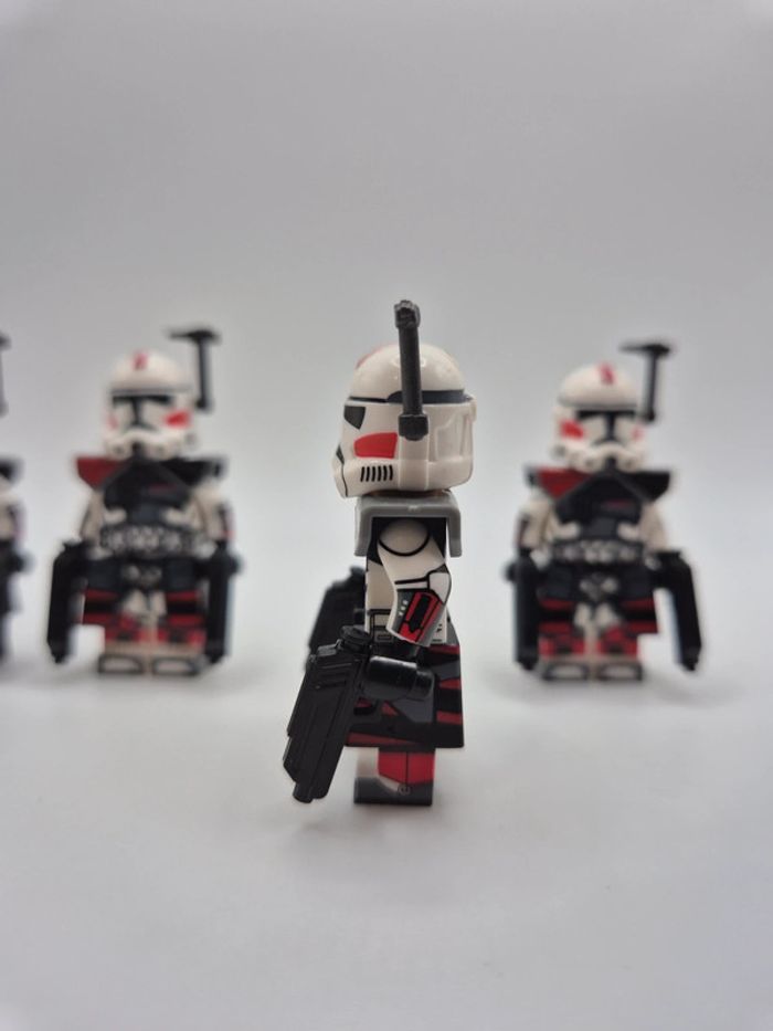 Figurines type lego 4 clones Arc Troopers star wars - photo numéro 3