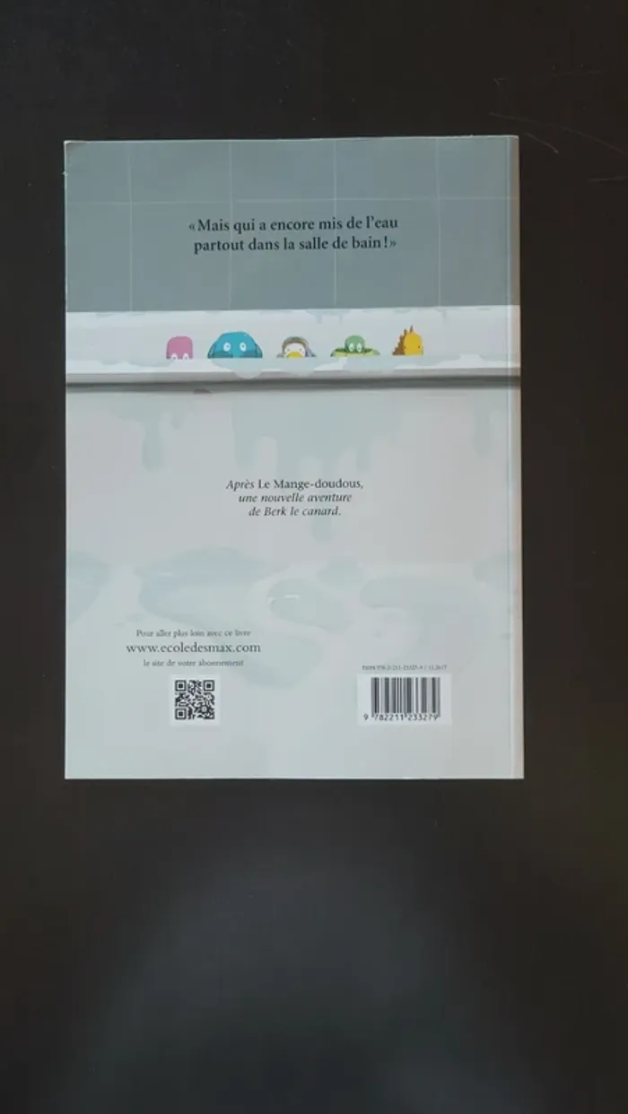 Livre Le bain de Berk Ecole des max - photo numéro 2