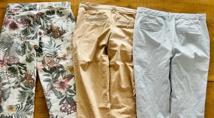 Lot 3 pantalons été femme S - photo numéro 4