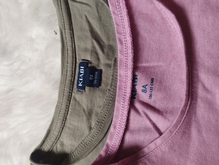 Lot t-shirts Kiabi 8ans - photo numéro 4