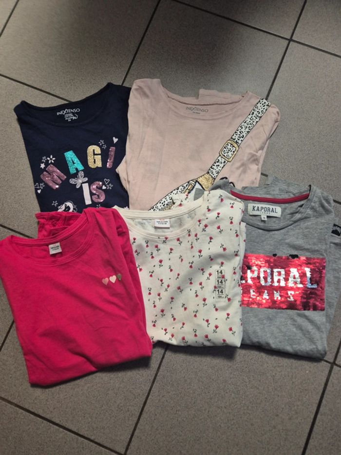 T-shirts fille taille 14ans