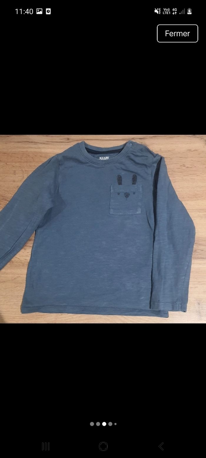 Hauts manches longues 3 ans - photo numéro 3