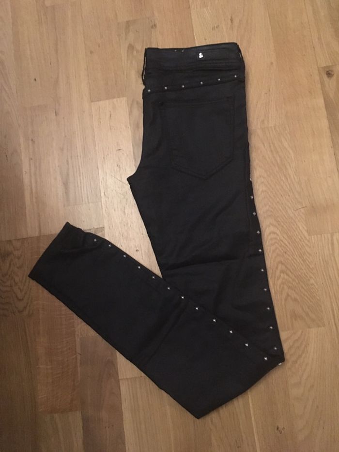 Beau jeans noir skinny « h&m »neuf t25/32 - photo numéro 2