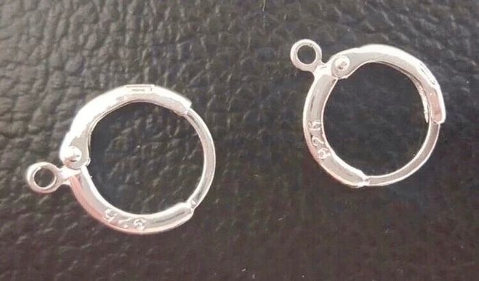 Lot de 5 paires de boucles d’oreilles en argent 925 - photo numéro 2