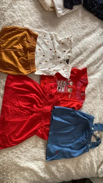 Ensemble vêtements fille  6 mois
