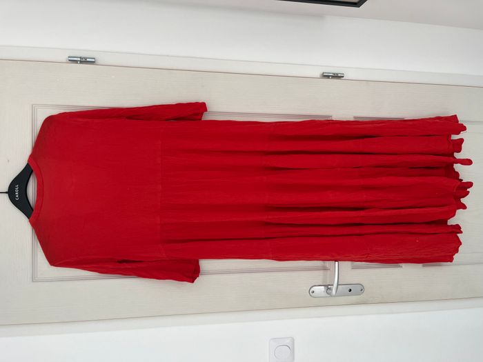 Robe longue rouge - photo numéro 2
