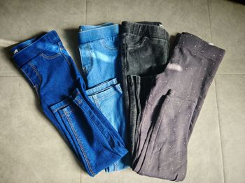 Lot jeggings 5 ans