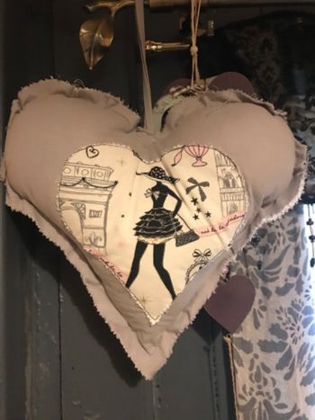 Gros cœur à suspendre