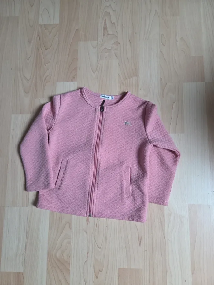 Veste 4ans fille gemo rose