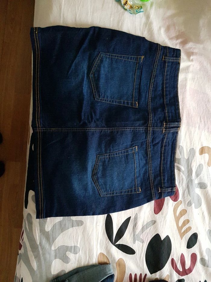 Jupe en jean femme 44 - photo numéro 4