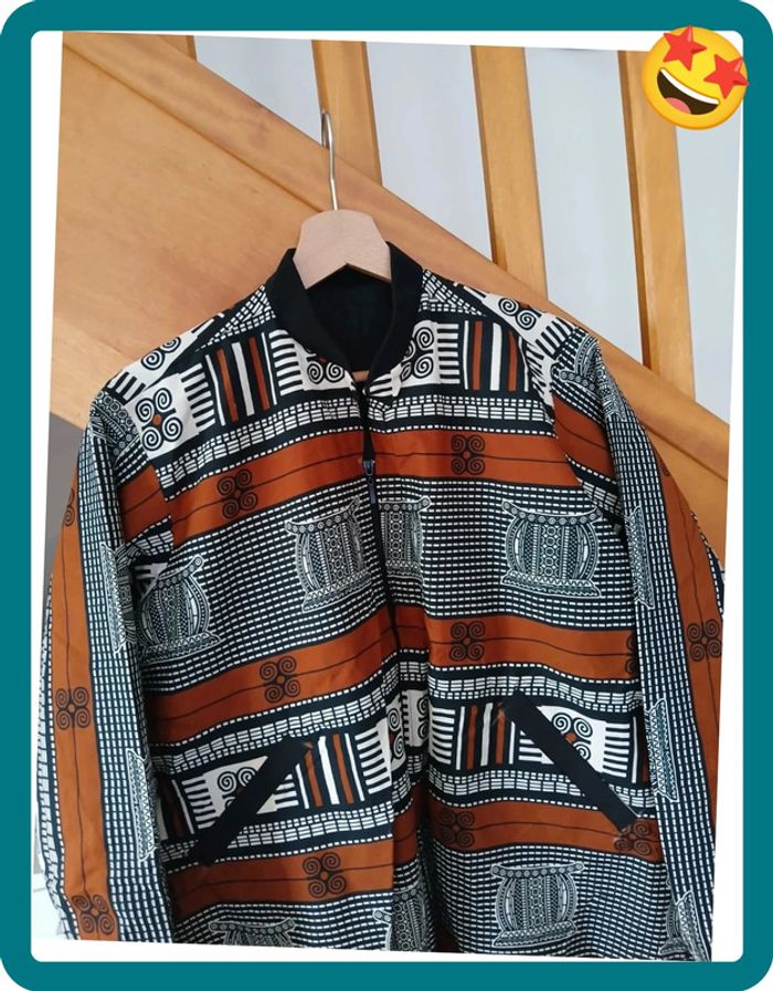 Très Belle Veste Bombers zippée pour L'été Neuve Taille L🌿🌈 - photo numéro 7