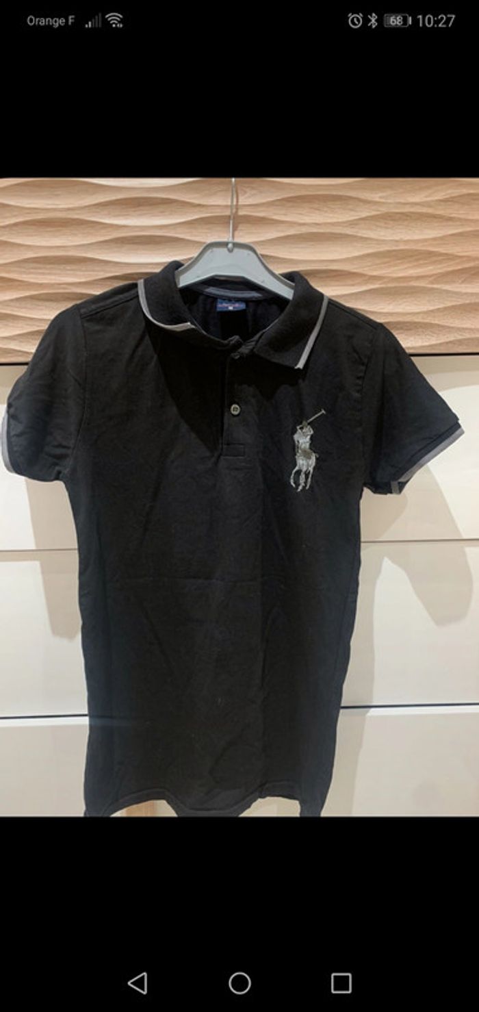 Polo femme noir 36/38
