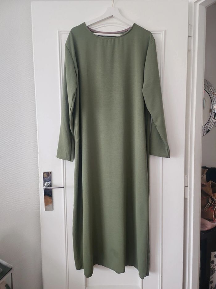 Robe longue verte