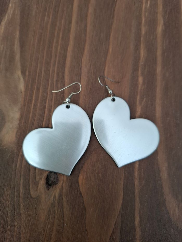Boucles d’oreilles coeur