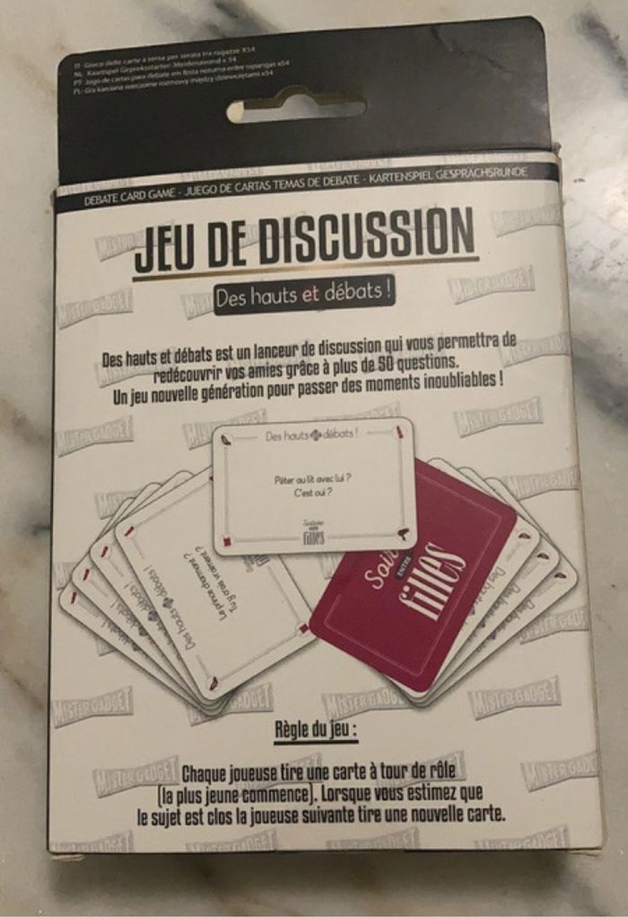 Jeu de discussion - photo numéro 2