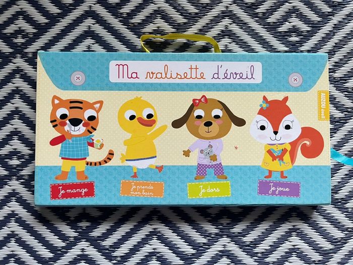 Ma valisette d’éveil Coffret 4 livres
