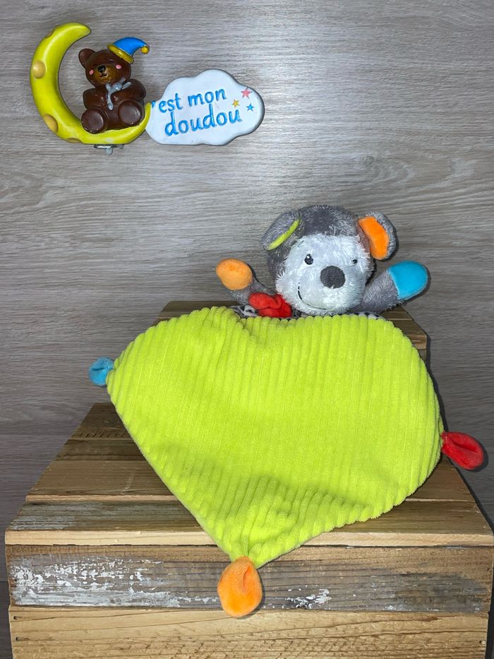 MD136 doudou singe 🐒 mots d’enfants