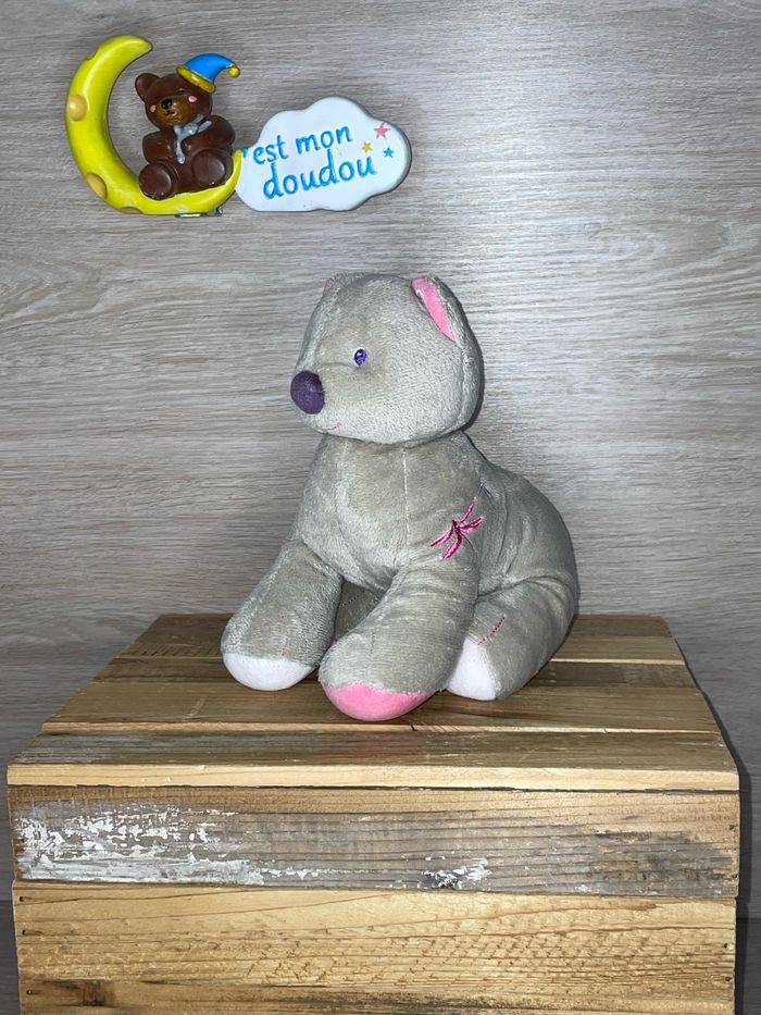 SDO217 doudou ours 🐻 sucre d’orge