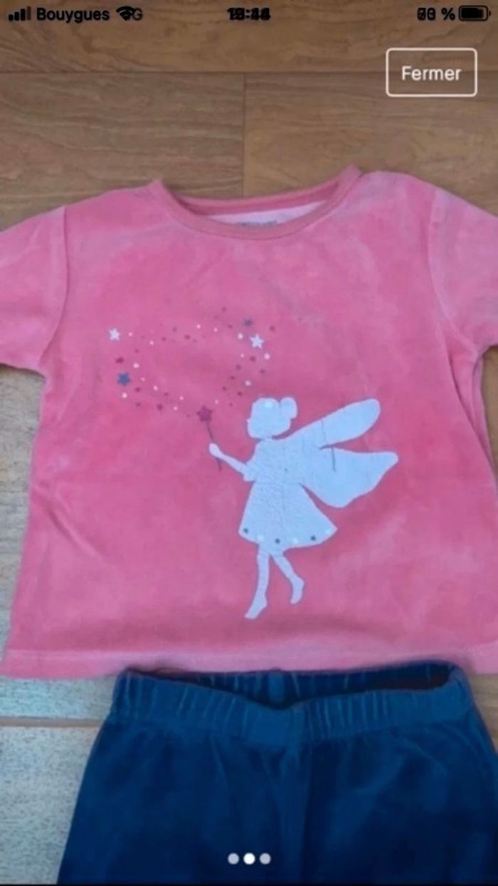 Pyjama Vertbaudet 24 mois 2 ans - photo numéro 2