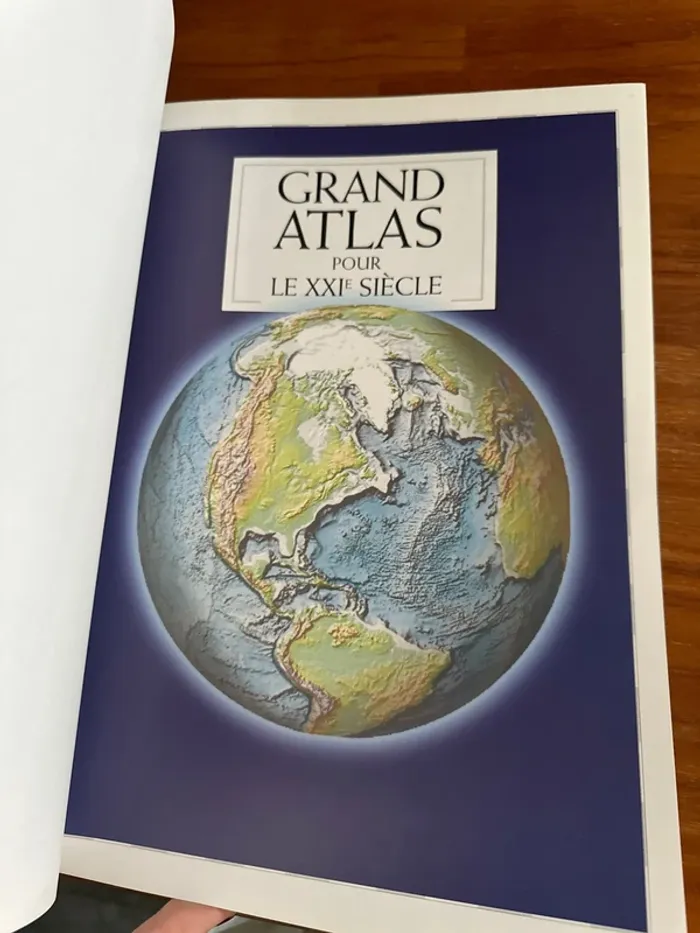 Livre grand atlas pour le XXI e siecle - photo numéro 5