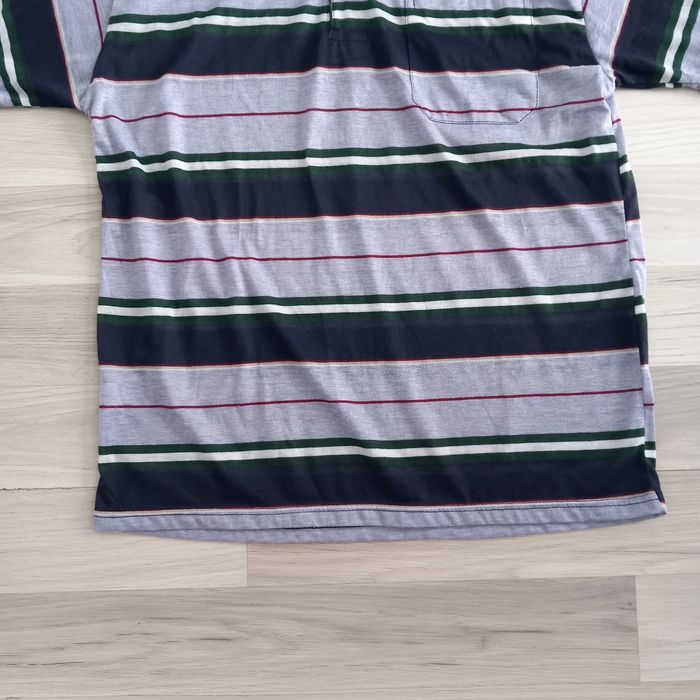 Polo rayé vintage homme taille L - photo numéro 5