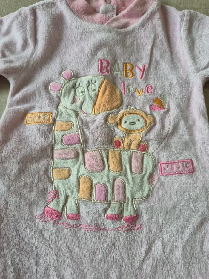 Pyjama rose baby love - photo numéro 2