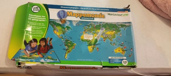 Jeu avec stylet électronique leap frog