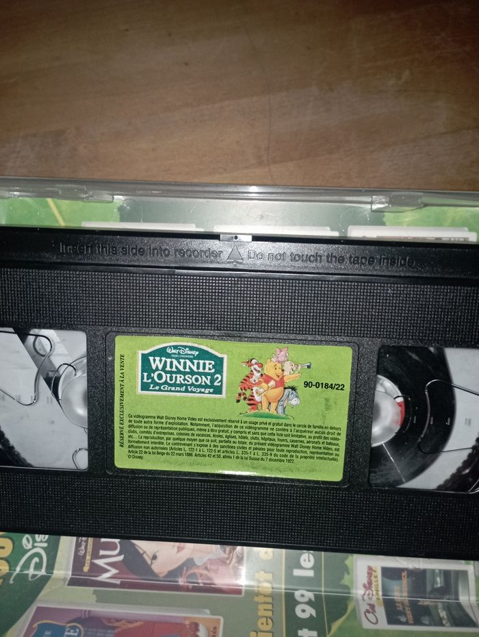 Cassette Winnie l'ourson 2 - photo numéro 3