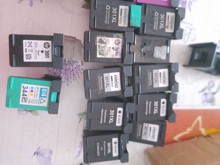 Cartouche vide 301, 301xl, couleur, noir et 344 - photo numéro 3