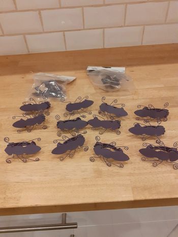 Lot 16 pinces à rideaux