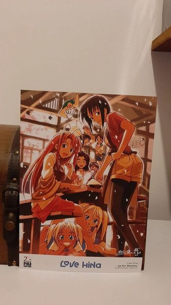 Ex-libris Manga Love Hina Pika Edition 20 ans