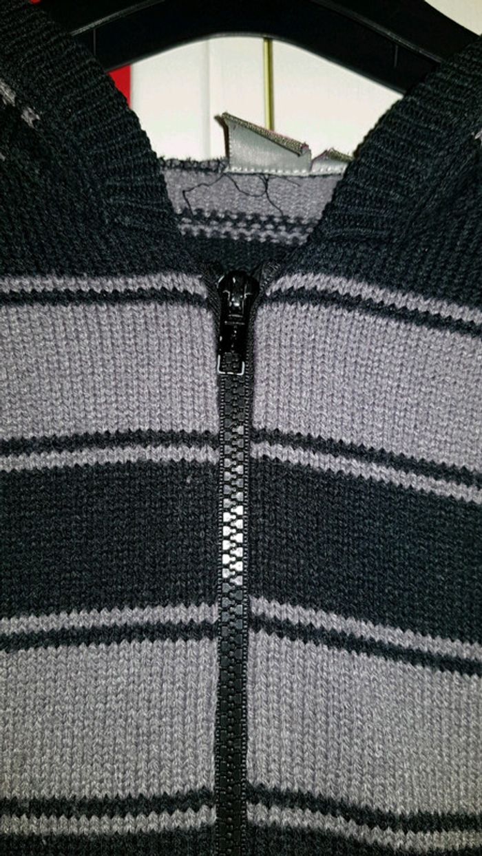 Gilet veste à capuche fille - photo numéro 2