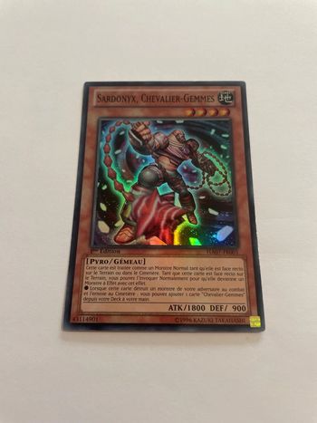 Sardonyx, Chevalier-Gemmes HA07-FR001 Super Rare