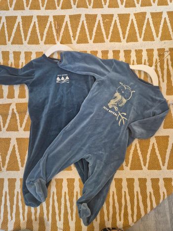 Deux Pyjamas petit bateau