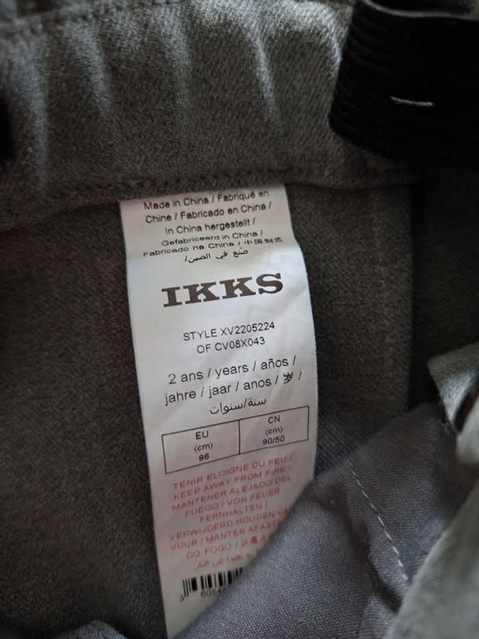 Ensemble blouse et pantalon large (neuf) Ikks 24 mois - photo numéro 2