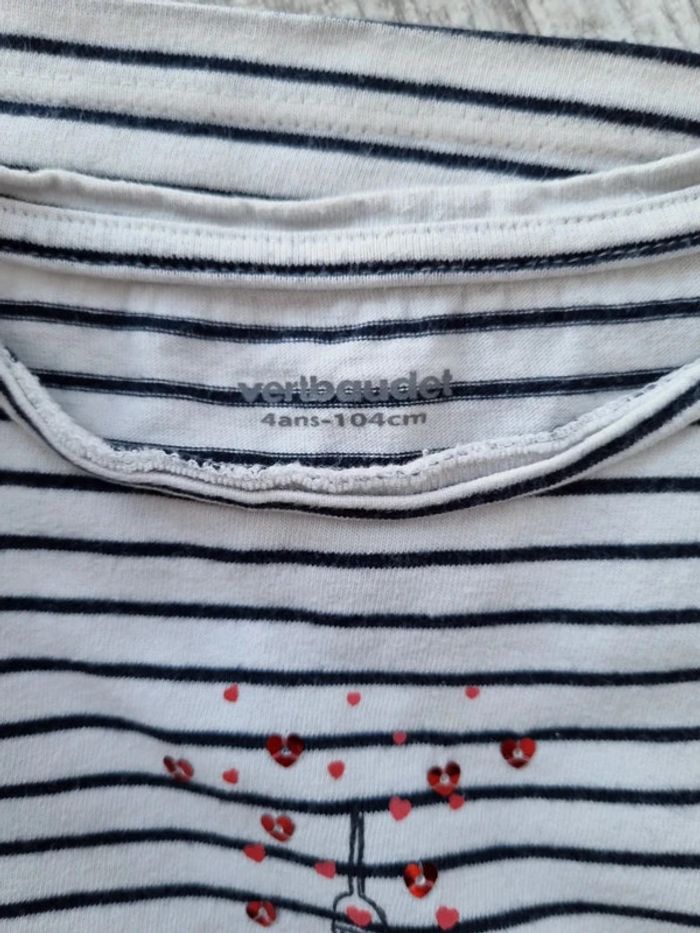 Tee-shirt manches longues Taille 4 ans - photo numéro 6