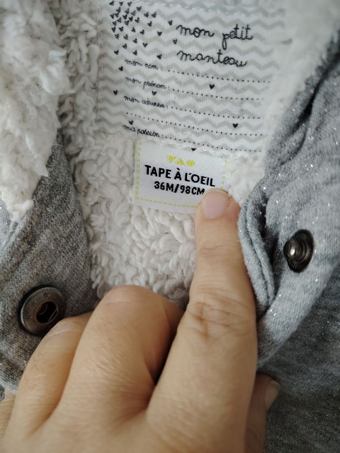 Manteau gris - photo numéro 5