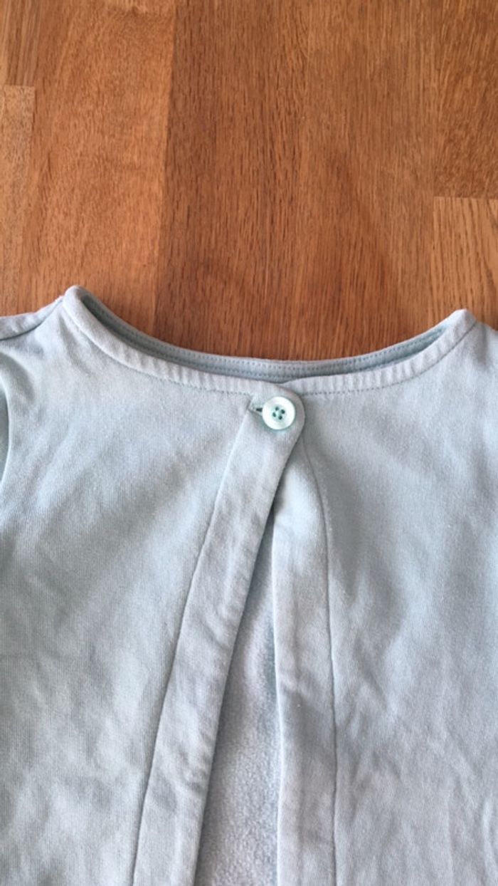 Gilet bleu-vert Vertbaudet - photo numéro 2