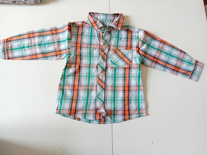 Chemise manches longues