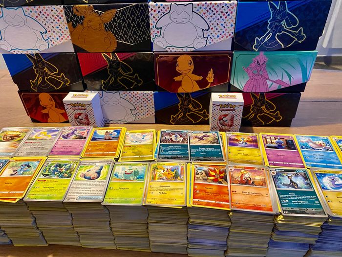 Lot de 500 cartes Pokémon