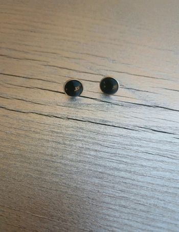 Boucles d'oreilles cachée artisanale (piercing)