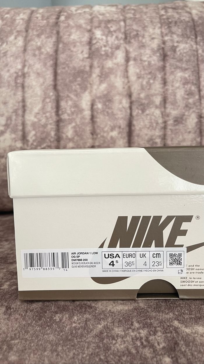 Nike Air Jordan 1 Travis Scott Médium Olive - photo numéro 10