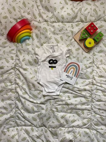 body manches courtes blanc ouverture devant 1 mois orchestra