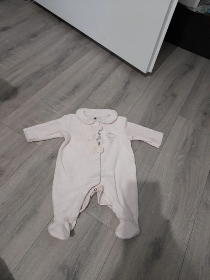 Pyjama rose nuage